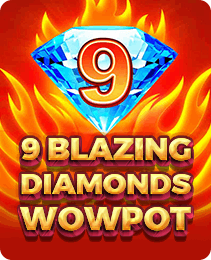 9 Blazing Diamonds Wowpot
